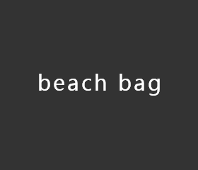 beach bag